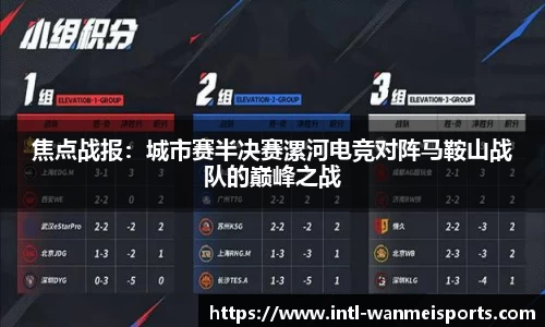 焦点战报：城市赛半决赛漯河电竞对阵马鞍山战队的巅峰之战